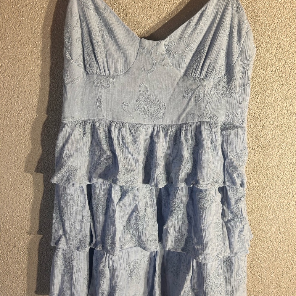 NWOT Altar’d State tiered mini dress size large - Picture 8 of 14